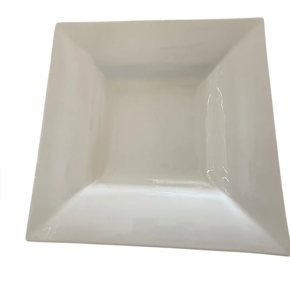 Williams Sonoma White Square Italian Serving Dish 14”